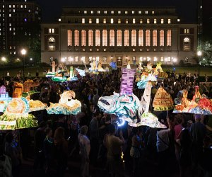 Morningside Lights returns in full force for the first time since 2019, with hands-on lantern making and a community-wide procession. Photo courtesy of the event