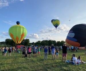 The Warren County Hot Air Festival takes flight in late September. Photo courtesy of the event