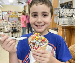 Connecticut's Ice Cream Parlors are sure to put a smile on your face! Photo courtesy of Big Dipper 