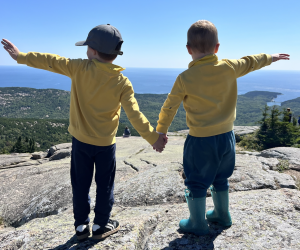 Take in some amazing sights on the Maine coast  when visiting Acadia National Park with kids!