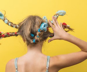 Crazy ponytails Easy School Spirit Week Ideas