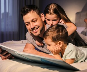 Snuggle up with one of these beloved bedtime stories for kids. Photo courtesy of Bigstock