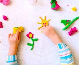 Make some homemade colorful playdough with our recipe for Playdough Day.