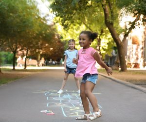 Classic Outdoor Games for Kids: Hopscotch