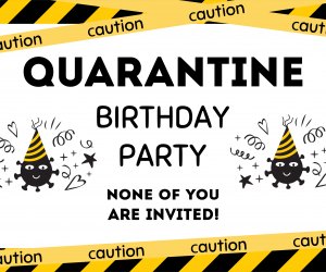 First Birthday Party Ideas for Quarantine Babies: It all starts with the invitation