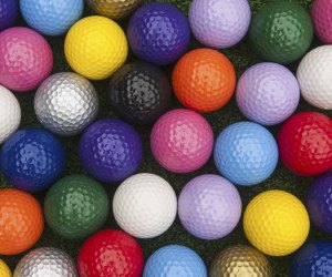 Where to Play Indoor Mini Golf Near DC with Kids What color ball will you choose for your next game of mini golf?