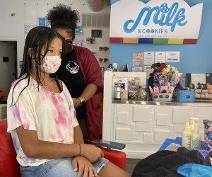 Milk and Cookies Kids Spa is a Black-owned natural hair salon in NYC
