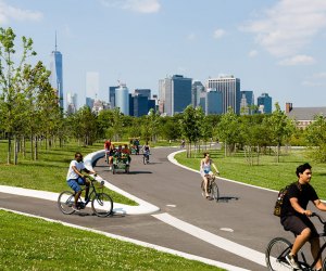 liberty state park bike trail