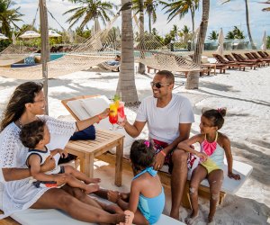 Relax by the beach at the family-friendly Blue Haven Resort in Turks and Caicos.