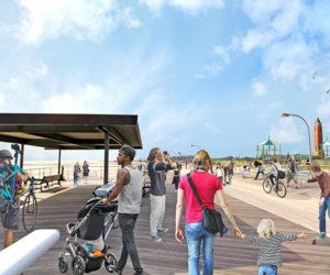 Millions in Upgrades Planned for LI State Parks in 2019 The adventure park at Jones Beach will sit in the shadow of the boardwalk. Rendering courtesy of Wildplay Element Parks