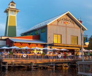 Dockside dining. The Boathouse