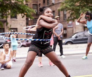 Boogie on the Boulevard is an annual celebration of art, active living, and public space in the Bronx.  Photo courtesy of the event