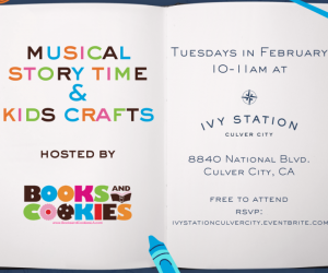 Musical Story Time and Kids Crafts hosted by Books and Cookies