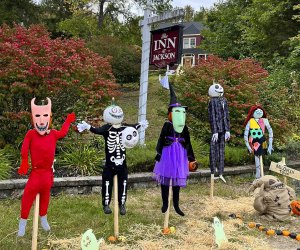 From Boston to the White Mountains, there is plenty of free Halloween fun! Return of the Pumpkin People  at the Inn at Jackson photo courtesy of the Jackson Area Chamber of Commerce