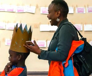 Celebrate Martin Luther King, Jr. this weekend in Boston with family activities. Wee Wear the Crowns event photo by Wayne Lake Photography