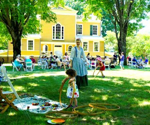 8 Fun Day Trips From New York City Without a Car Guests of all ages enjoy 19th-century music, games, and some unusual ice cream flavors at Boscobel's Ice Cream Social. Photo by Lauren Daisley