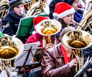 The music will ring out all over Boston with the top holiday shows for families. Boston Tuba Christmas Concert photo by Peter Lee via Flickr 2.o