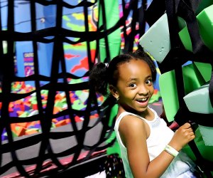 27 Great Rainy-Day Activities for Long Island Kids Bounce, climb, swing and play at Bounce! Trampoline Sports.