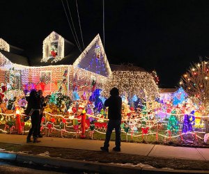 Enjoy the dazzling lights of the Braun Terrace houses in Union. Photo by Rose Gordon Sala