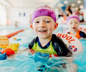 British Swim School offers swim lessons across Atlanta for kids of all ages. 