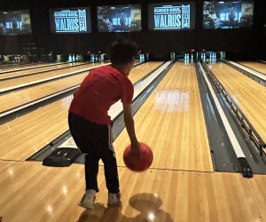 Head to Brooklyn Bow for family bowling on the weekend and sometimes even a dance party. Photo by Sara Marentette