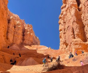 Climb through the magnificent rock formations at Bryce Canyon National Park. Photo by Tim Knauff