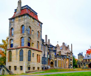 exterior shot of Fonthill Castle