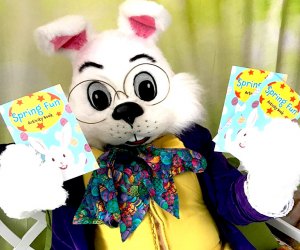 Easter Bunny Breakfasts, Photos, and More Fun for Westchester Kids Meet the Easter Bunny and grab a book at the Cross County Shopping Center. Courtesy of Cross County Shopping Center