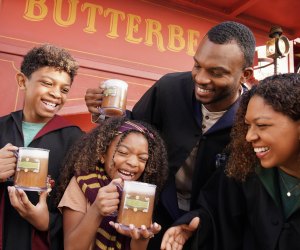Spring in Los Angeles: butterbeer at Universal Studios Hollywood