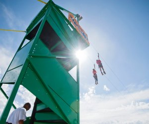Zip Line and 25-Foot Climbing Tower to Open on Governors Island