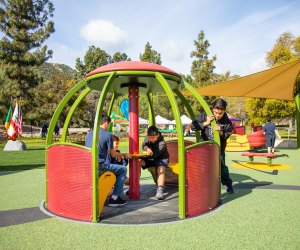 Now open in LA are all playgrounds and parks, like Shane's Inspiration