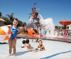 Best Kid-Friendly Family Resorts in California: CA Travel-Howard-Johnson-by-Wyndham-Anaheim-Hotel-and-Water-Playground-castaway_pool_1.avif