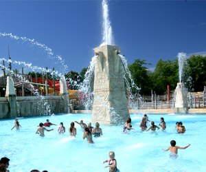 The 100,000-gallon Calypso Springs is Hurricane Harbor's largest expansion since 2000.