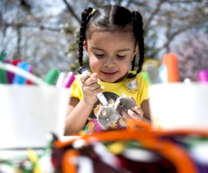 The Camden Children's Garden offers free admission for children under 2.