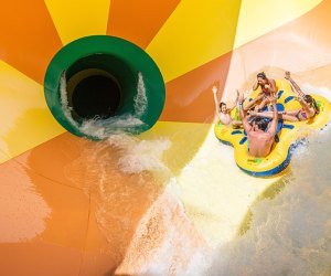 Enjoy water slides and water rides galore at the biggest outdoor waterpark in PA. Photo courtesy of Camelback Mountain Resort
