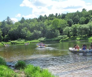 Camp Cayuga is a jam-packed Pennsylvania summer camp offering sports, circus arts, creative activities, and more. Photo courtesy of the camp