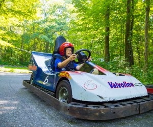 Race cars are part of the fun at Awosting. Photo courtesy of Camp Awosting 