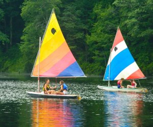 Take to the lake at the Camp Jewell YMCA camp. Photo courtesy of campjewell.org