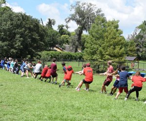 Kids LOVE Maitland's Camp J for its day camp fun, including epic events like color wars! Photo courtesy Camp J Maitland