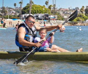 Family Camping Near Los Angeles with Extra Entertainment for Kids: Campland on the Bay