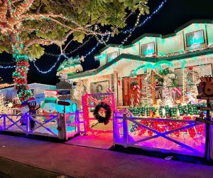 Candy Cane Lane El Segundo is one of the most popular displays in town. Photo courtesy of Discover Los Angeles,Facebook 