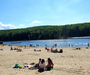  Enjoy the spacious shore and freshwater at Fahenstock State Park's Lake Canopus. Photo courtesy of I Love the Hudson Valley