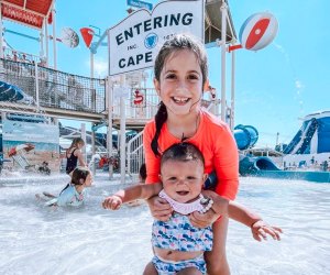 Photo of kids at Cape Cod Inflatable Park & Wicked Waves Water Park