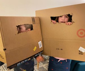 Cardboard Box Pizza Oven (Shoe Box Crafts) - Fun Crafts Kids