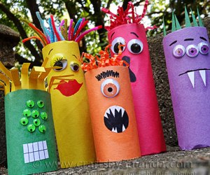 13 Simple Crafts for Toddlers and Preschoolers to Do at Home - Mommy Poppins