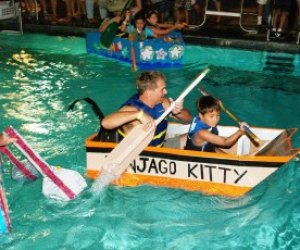 Cardboard Boat Race – where were you?? – Costa Blanca Yacht