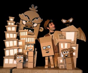 Cardboard Explosion!