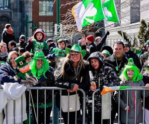The city takes its fun seriously at Boston's St. Patrick's Day/Evacuation Day Parade. Photo courtesy of caughtinsouthie.com