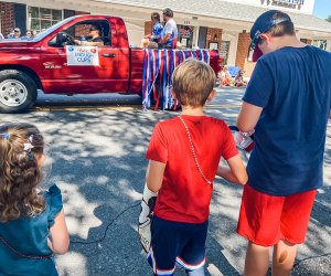 Show your American pride at the Mount Dora Independence Day Parade. Photo  by. the author