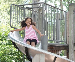 Central Park with kids east 110th Street Playground